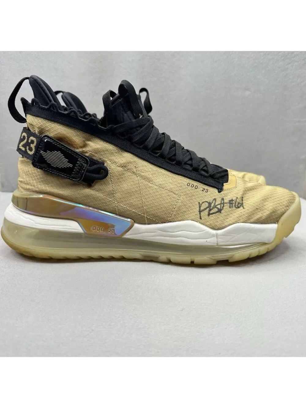 Jordan Proto Max 720 Mens Size 12 Basketball Shoes Club Gold Jumpman Sneakers